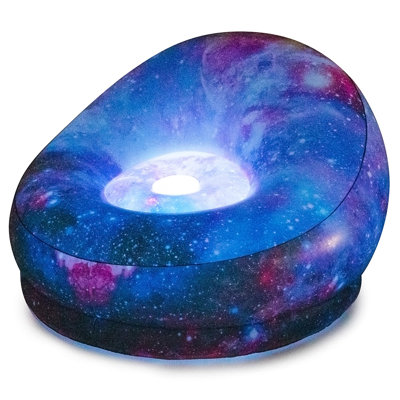 Inflatable Chair Illuminated Galaxy