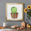 Boho Cacti III - Peinture sur toile encadrée-203484646-203484645