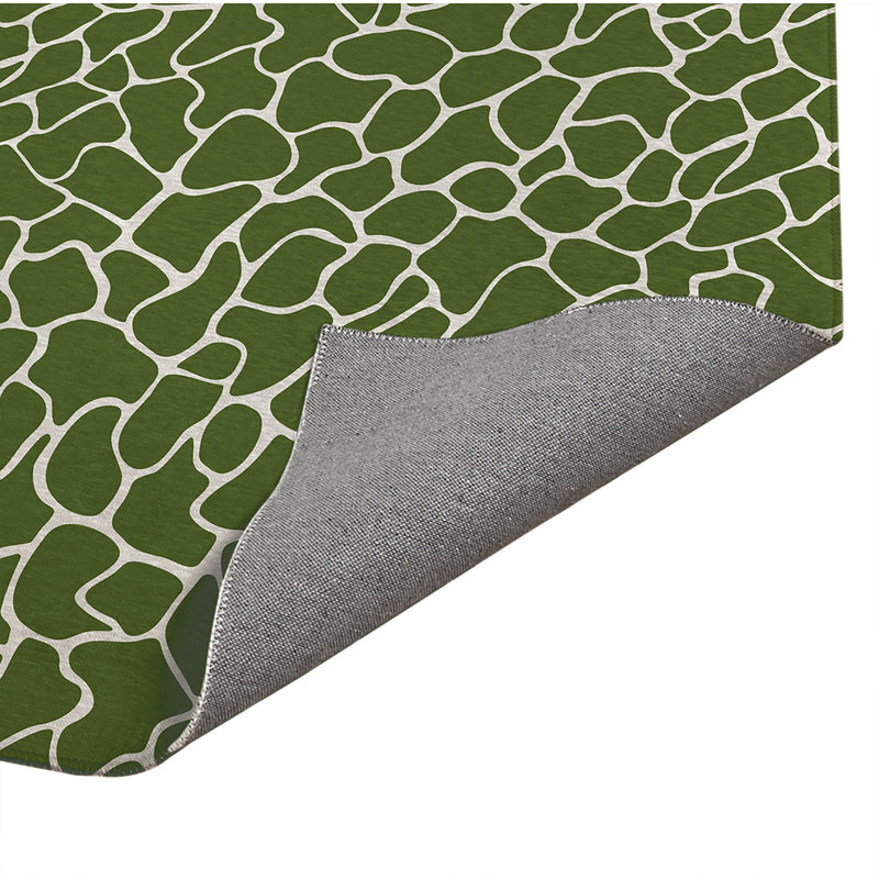 Paillasson Patch Play, L 84 po x L 60 po, Vert olive
