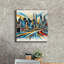 «Abstract New York City» par Rey Klimt, art mural sur toile-1171302639