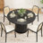 Round Dining Table With Cabinet-1701309140