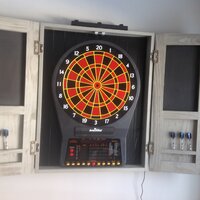 Callington Loon Peak® Indoor Dartboard Cabinet