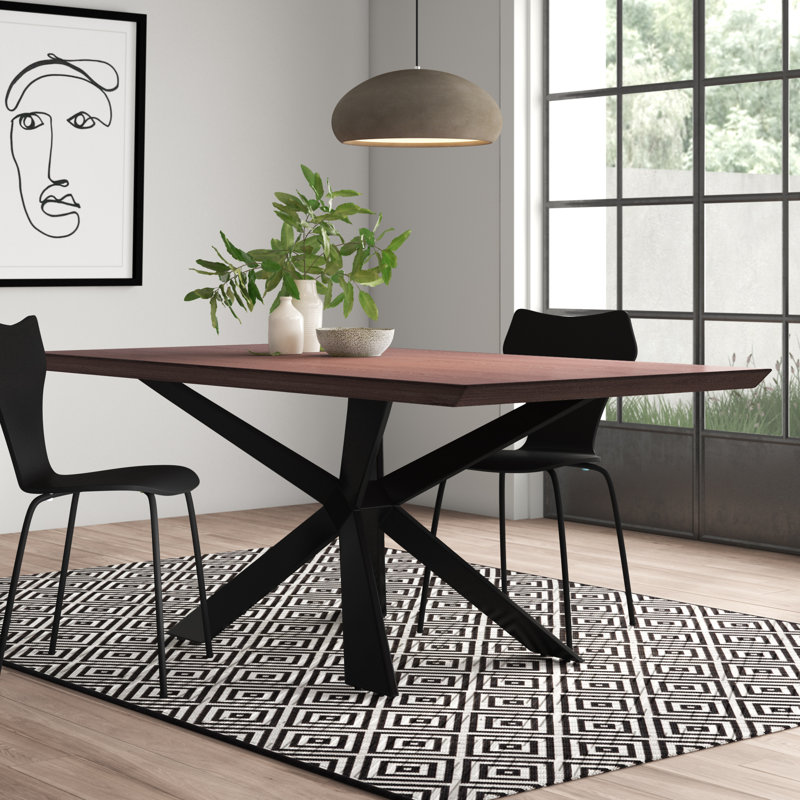 Dahlke Metal Base Dining Table