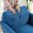 32.2" Wide Contemporary Upholstered Accent Chair With Solid Wood Frame-124928693