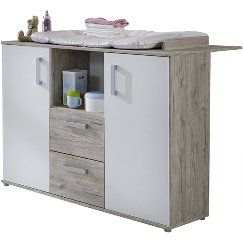 Bente Changing Table Dresser with Drawers