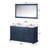 Double Bath Vanity 60 In. W X 22 In. D For Home-90696409