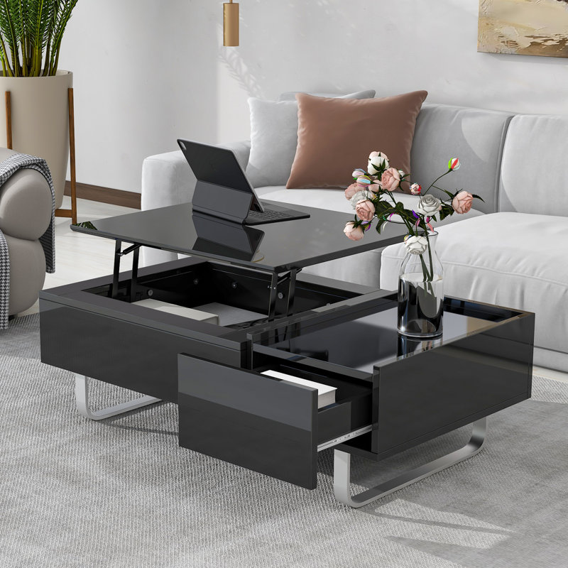 Table de bout Kesten, Noir