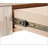 59'' Vintage Crafted Entryway Table,Two Hidden Handle Drawers,Farmhouse Console Table-1281655892