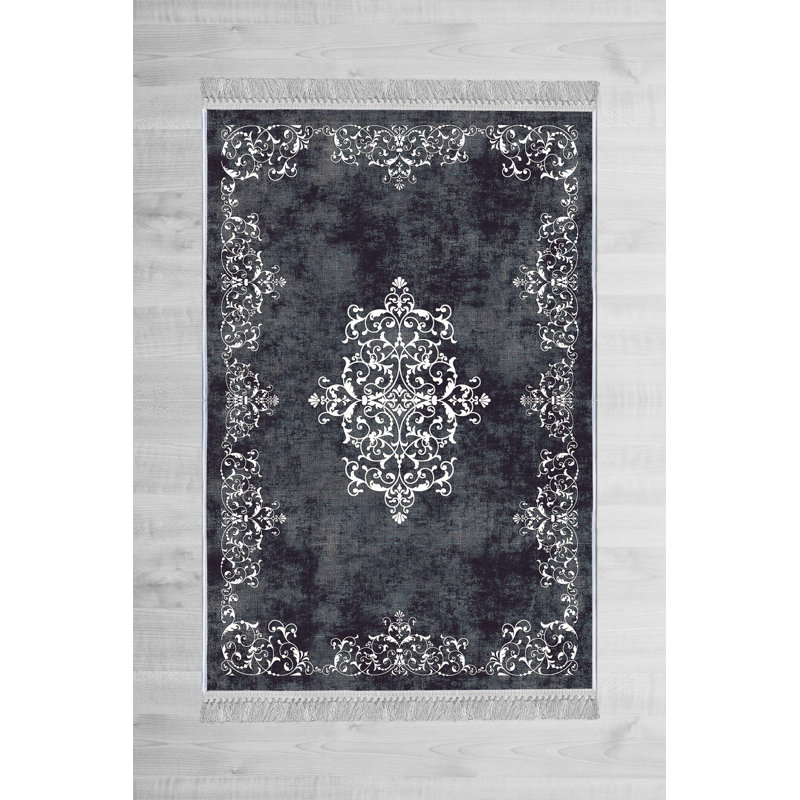 Luxurious Hall Carpet, 100% Velvet Fabric, 31.5 x 59.1 Inches | Non-Slip Cotton Sole, Pile Height: 0.4 Inches | Antibacterial & Machine Washable, 3D Digital Printing | Elegant Design for Living Room & Entryway