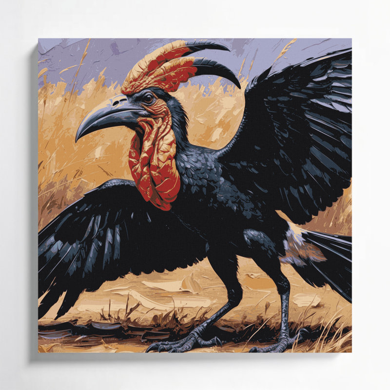 Art mural sur toile faune