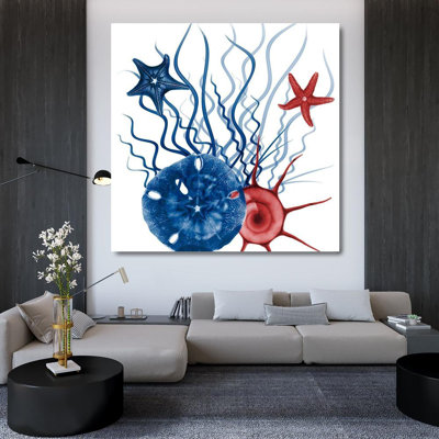 Beachcrest Home™ Koetsier, Albert Gallery Wrapped Canvas Art Titled: Nautical Resurgence 2