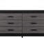 ROBE GRIS ET NOIR SOLUTO (Commode