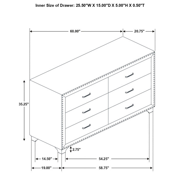Dimensions du produit