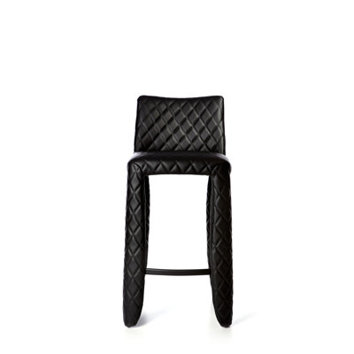 Monster Upholstered Stool with Solid Wood Frame