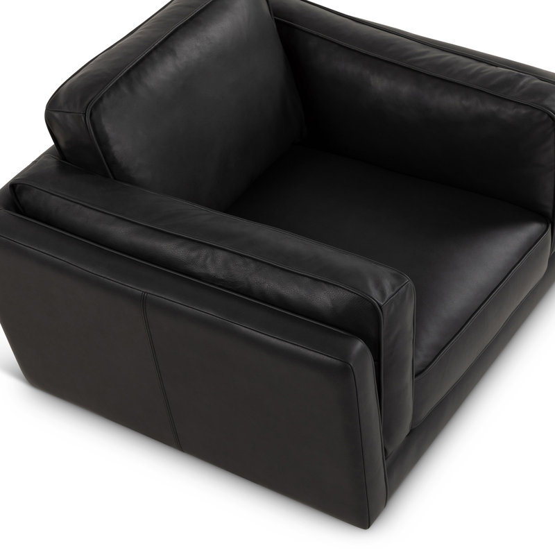 Brooklyn Accent Chair - Dark Brown, Black