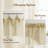 Crinkle Rod Pocket Sheer Curtain Pair-112963278-110479045