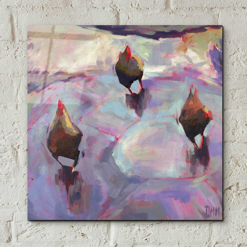 «Race humaine 2» par Lisa Timmerman, H 12 po x l 12 po x P 0,13 po