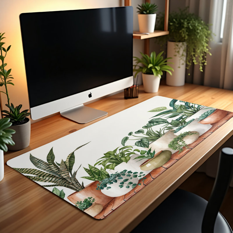 Polyester Desk Pad, 23.6x13.8