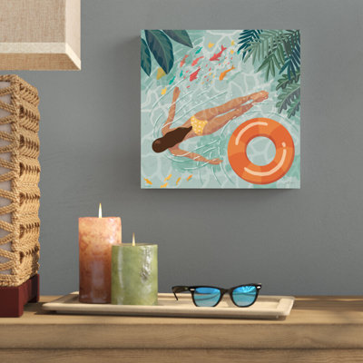 «Beach Babes IV» par Janelle Penner - reproduction imprimée