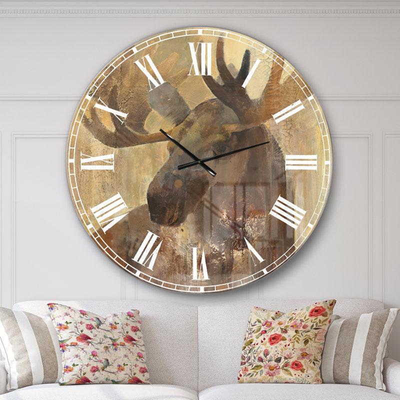 Horloge murale Swigart, Surdimensionné