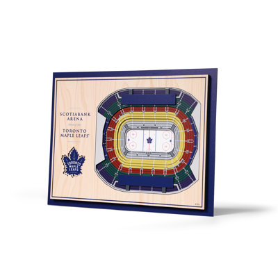 NHL 5-Layer StadiumViews 3D Wall Art Print