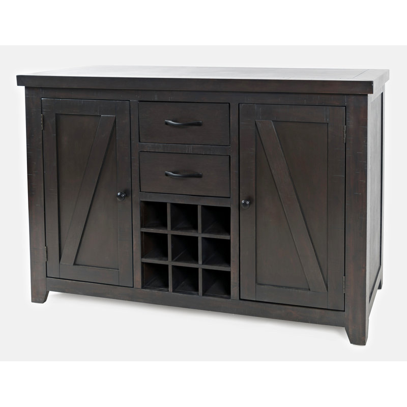 Buffet en bois 2 tiroirs Brookins
