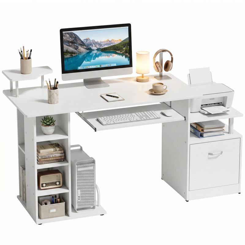 Steel Computer Desk
