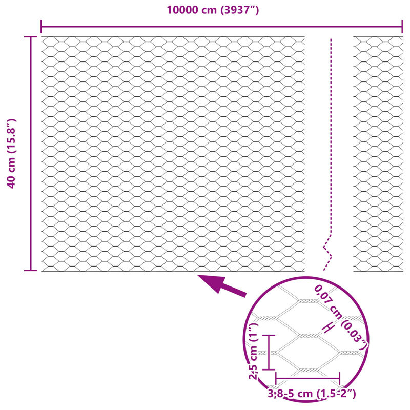 Polyvinyl Chloride (PVC) Border Fencing
