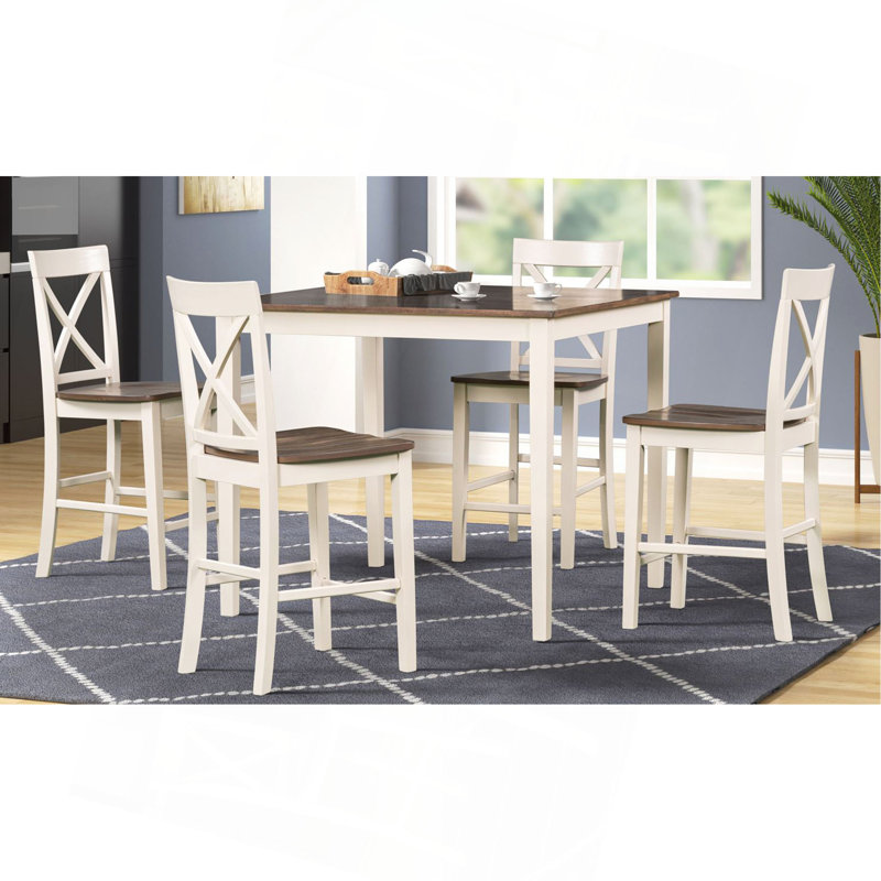 Table de pub + 4 tabourets