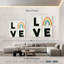 Tergel Love Rainbow Typographie-109112745