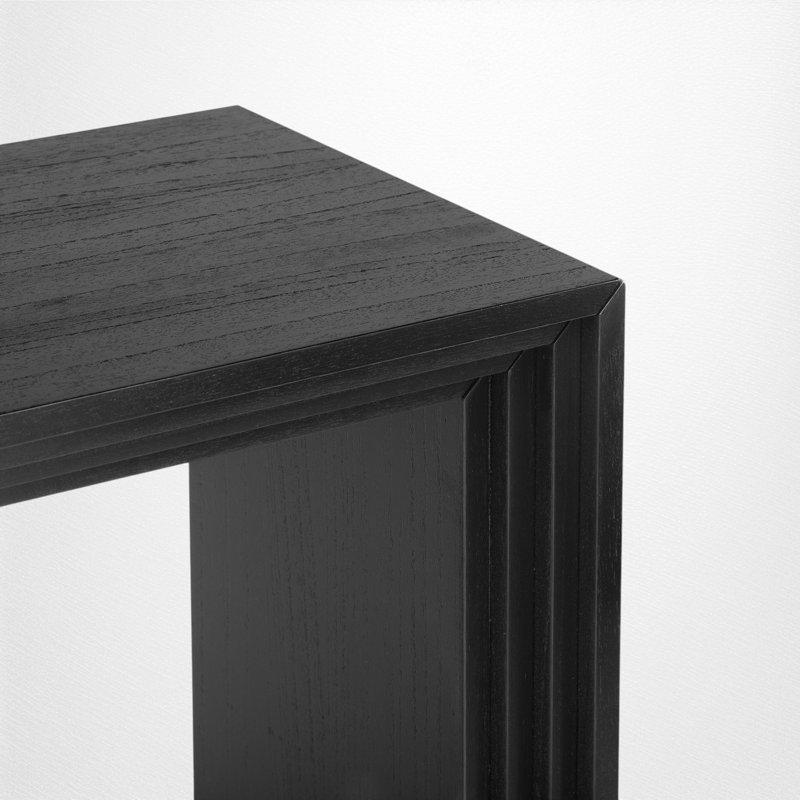 Console 59,23 po, Noir