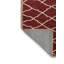 Tapis brun treillis lavable à la machine-957580440
