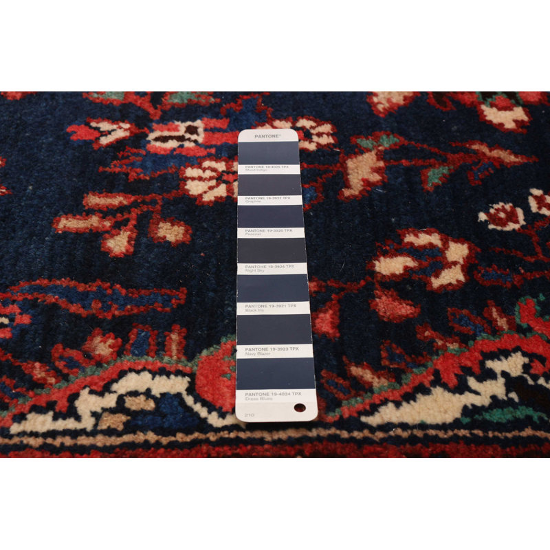 Tapis bleu marine Andelz 3 pi 5 po x 10 pi 0 po