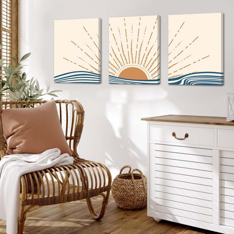 3 Piece Wrapped Canvas Print