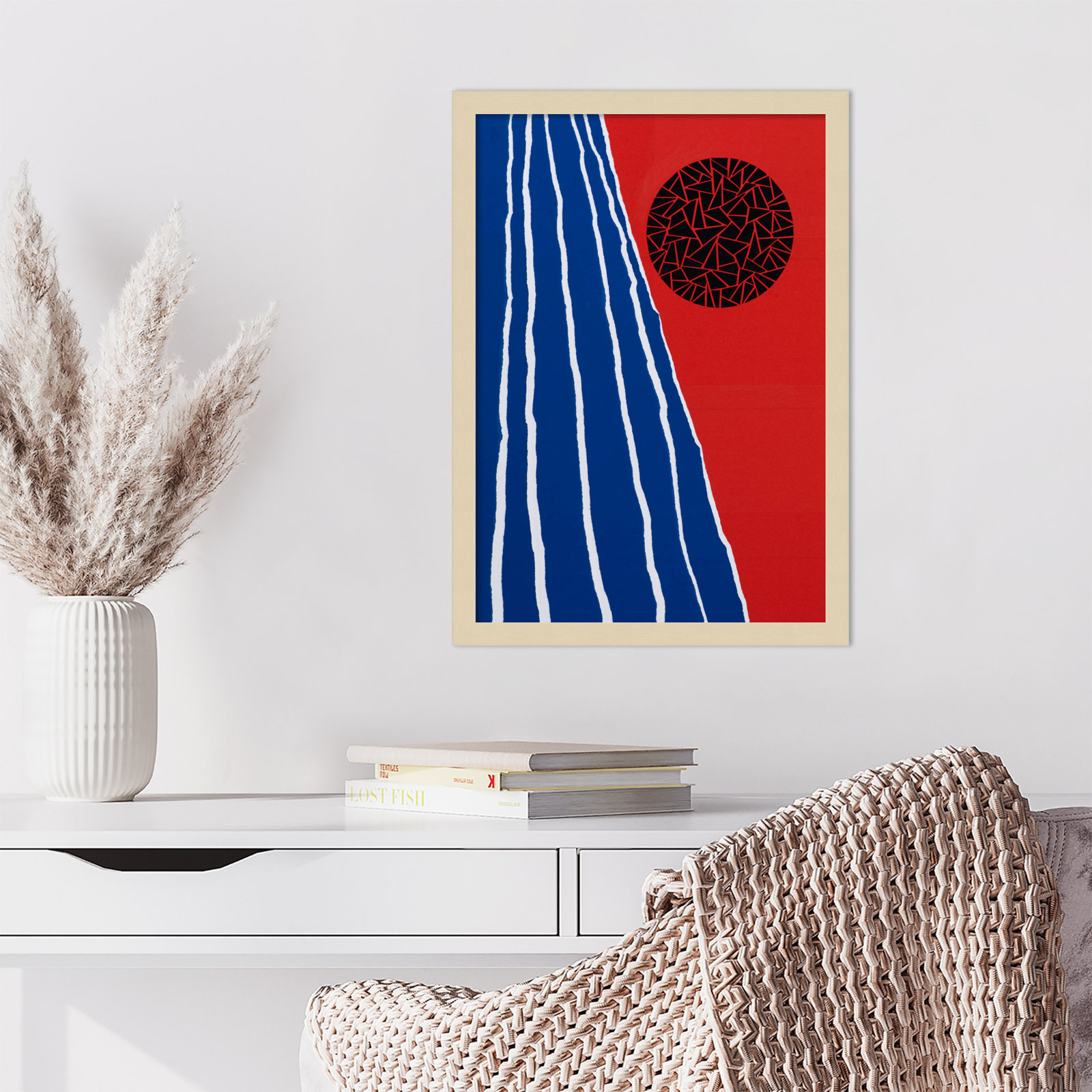 Orbis Factor Print by Alex Dunn, Brown, 21" H x 15" W x 1" D