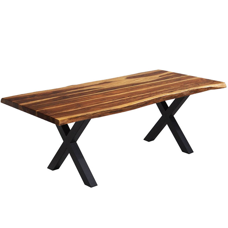 Table de salle à manger Ezekiella, H 30 po x L 72 po x l 40 po, Sesham