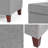 17.5" Square Upholstered Storage Ottoman-1010101645