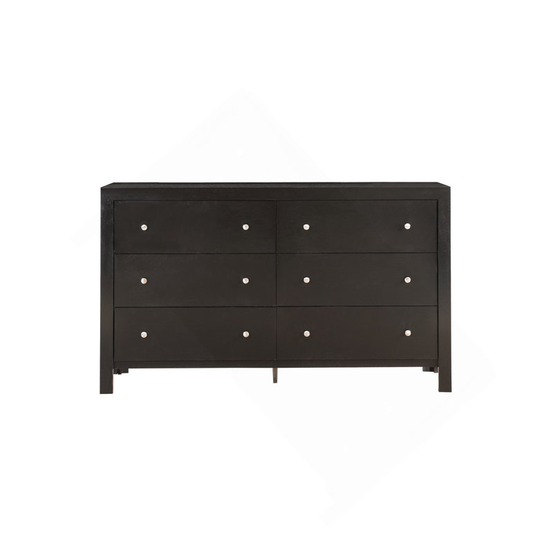 Commode Burlington G2450-D, noire, Noir