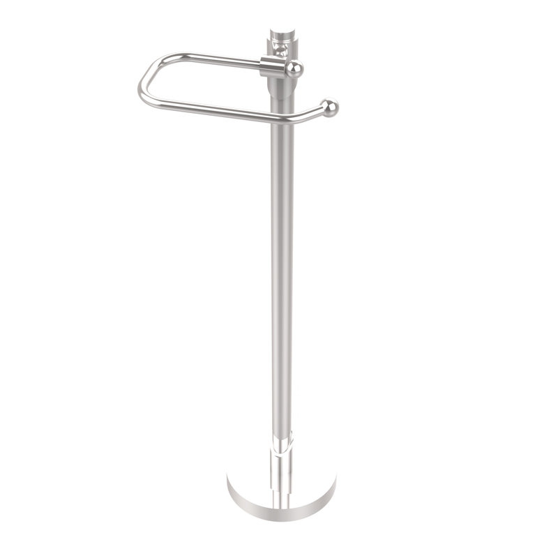 Porte-papier sur pied Marnell, Chrome poli