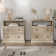 Classic Open-Top 2-Drawer Side Tables
