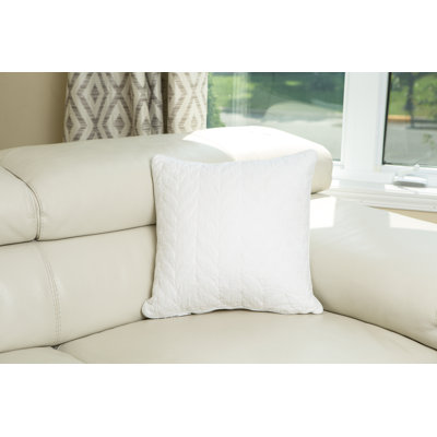 Coussin en coton Leaf