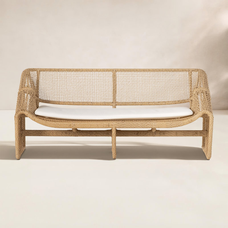 Selma Outdoor 2 - Seat Loveseat, Faux Hyacinth