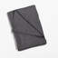 Taie décorative Damara, asphalte, standard-128905499-128905500