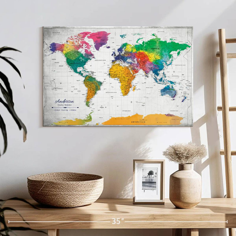 Épinglettes personnalisées Family II World Altaira, H 16 po x l 24 po, Oui