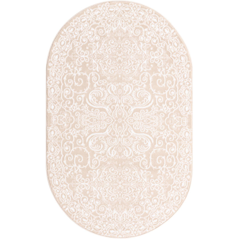 Anah Oriental Indoor Rug, Oval 3'3" x 5'3"