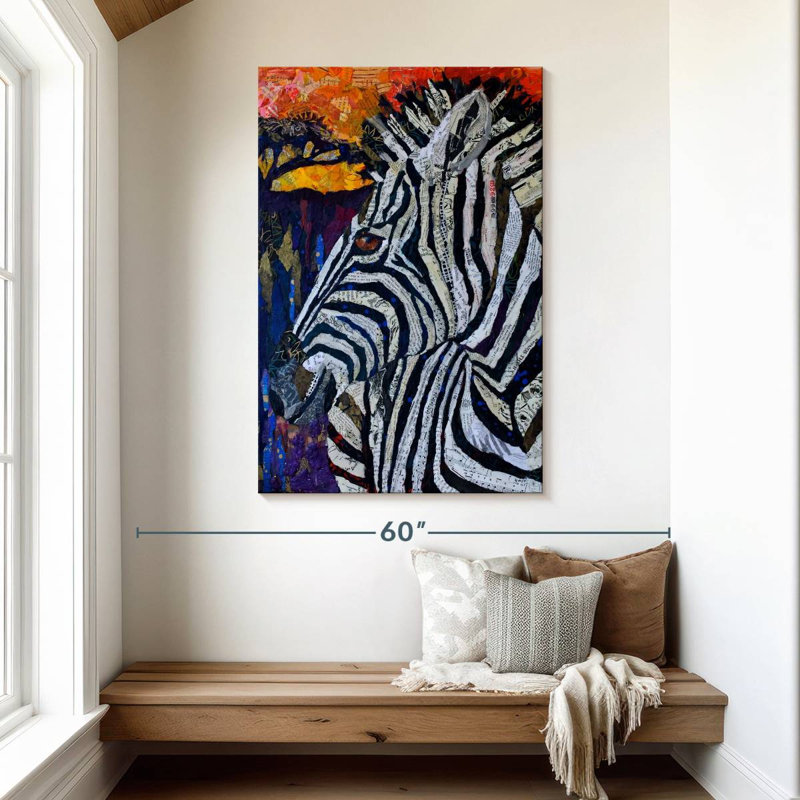 Brampt Seeing Stripes I, 48" H x 32" W