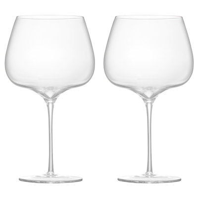 Verres à vin bourgogne