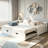Extending Daybed with Trundle, Wooden Daybed-1661865560