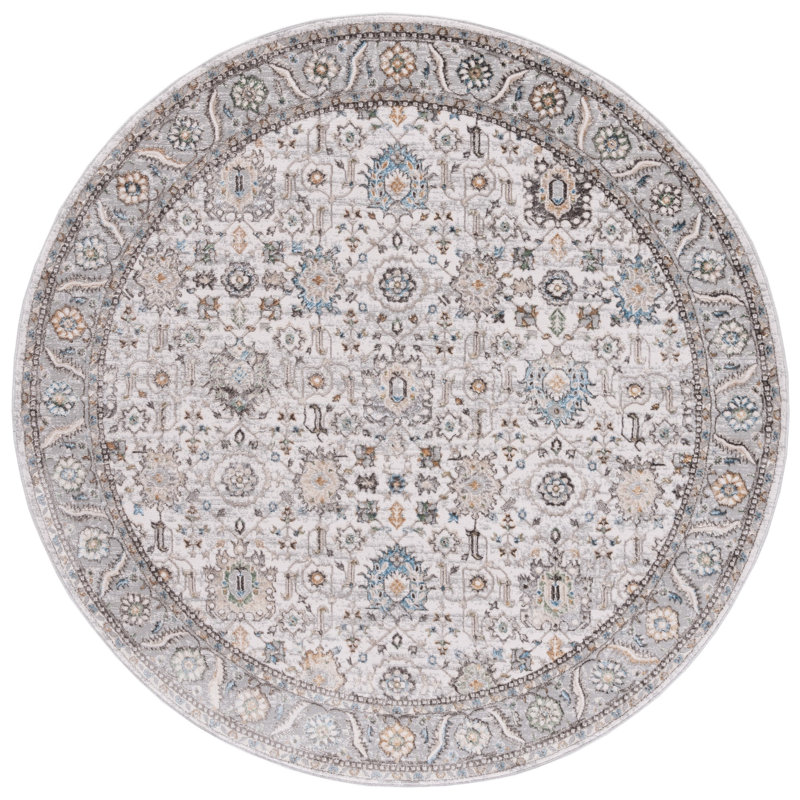 Cabeza Air Performance Oriental Rug, Round 6'7"