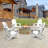 Azur Foldable Outdoor Adirondack Chair-1156446344